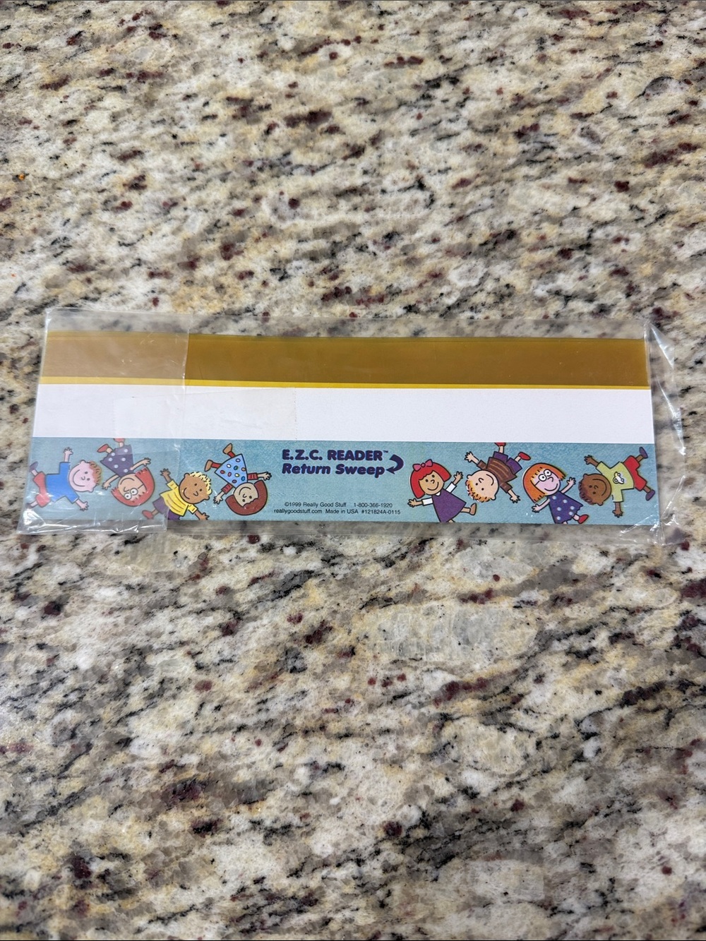 Really Good Stuff E.Z.C. Reader Return Sweep Reading Tracking Strips Set of 12